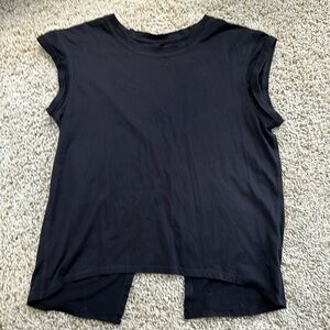 ZYIA Womens XS open back tee